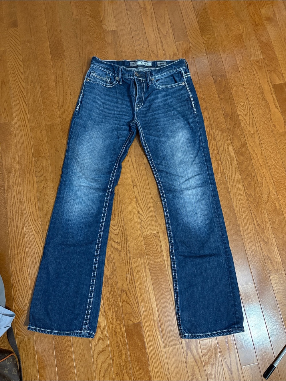 BKE Aiden Dark Indigo Jeans - Blue men’s size 30